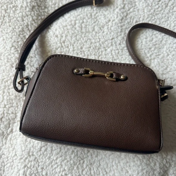 Chocolate brown crossbody bag - Picture 8 of 8